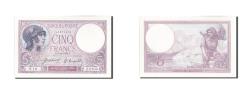 World Coins - Banknote, France, 5 Francs, 5 F 1917-1940 ''Violet'', 1920, 1920-12-06