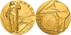 World Coins - France, Medal, A.N.R.O.C, Business & industry, 1989, Simon, , Gilt