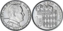 World Coins - Monaco, Rainier III, Franc, 1982, , Nickel, KM:140, Gadoury:MC 150