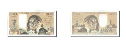 World Coins - Banknote, France, 500 Francs, 500 F 1968-1993 ''Pascal'', 1989, 1989-02-02