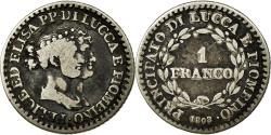 World Coins - Coin, ITALIAN STATES, LUCCA, Franco, 1808, , Silver, KM:23