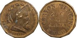 World Coins - France, Token, Crayons Mengin, Brass,