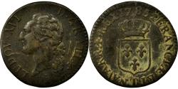 World Coins - Coin, France, Louis XVI, 1/2 Sol ou 1/2 sou, 1/2 Sol, 1785, Nantes,