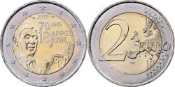 World Coins - France, 2 Euro, Appel du 18 juin, 2010, MDP, Bi-Metallic,