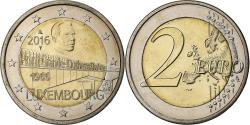 World Coins - Luxembourg, 2 Euro, 50 Years of Grand Duchess Charlotte Bridge, 2016