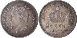 World Coins - Coin, France, Napoléon III, 20 Centimes, 1867, Paris, , Silver