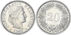 World Coins - Coin, Switzerland, 20 Rappen, 1985