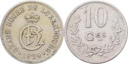 World Coins - Luxembourg, Charlotte, 10 Centimes, 1924, Copper-nickel, , KM:34