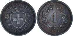 World Coins - Coin, Switzerland, Rappen, 1918, Bern, , Bronze, KM:3.2
