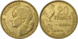 World Coins - France, 20 Francs, Guiraud, 1953, Paris, Aluminum-Bronze, , KM:917.1