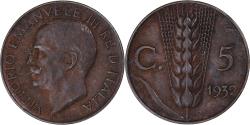 World Coins - Coin, Italy, 5 Centesimi, 1932
