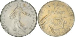 World Coins - Coin, France, Semeuse, 1/2 Franc, 1975, Paris, , Nickel, KM:931.1