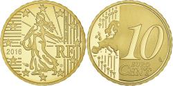 World Coins - France, 10 Euro Cent, 2016, BE, , Brass, KM:New