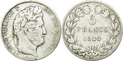 World Coins - Coin, France, Louis-Philippe, 5 Francs, 1844, Lille, , Silver