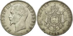 World Coins - Coin, France, Napoleon III, Napoléon III, 5 Francs, 1856, Lyon,