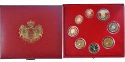 World Coins - Monaco, Set 8 Monnaies  Euro. BE, Albert II, 2006, Monnaie de Paris, BE