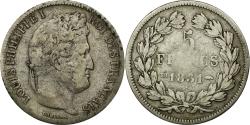World Coins - Coin, France, Louis-Philippe, 5 Francs, 1831, Strasbourg, , Silver