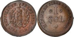 World Coins - Coin, German States, MAINZ, Friedrich Karl Josef, Sol, 1793, Mayence,