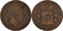 World Coins - Coin, Spain, 10 Centimos, 1879