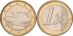 World Coins - Finland, 1 Euro, 2001, Vantaa, Bi-Metallic, , KM:104