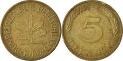 World Coins - Coin, GERMANY - FEDERAL REPUBLIC, 5 Pfennig, 1980