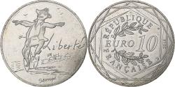 World Coins - France, 10 Euro, Sempé - Été - Liberté, 2014, MDP, Silver,