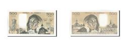 World Coins - Banknote, France, 500 Francs, 500 F 1968-1993 ''Pascal'', 1982, EF(40-45)