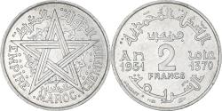 World Coins - Coin, Morocco, 2 Francs, 1951