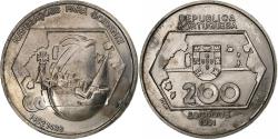 World Coins - Portugal, 200 Escudos, Westward Navigation, 1991, Lisbon, Copper-nickel