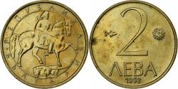 World Coins - Bulgaria, 2 Leva, 1992, , Nickel-brass, KM:203