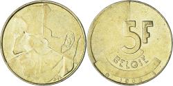 World Coins - Belgium, 5 Francs, 5 Frank, 1992