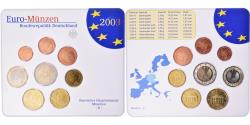 World Coins - Germany, 1 Cent to 2 Euro, 2003, Munich, Set Euro,