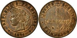World Coins - Coin, France, Cérès, Centime, 1891, Paris, , Bronze, KM:826.1