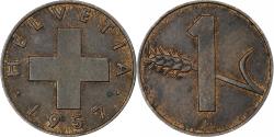 World Coins - Switzerland, Rappen, 1957