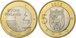 World Coins - Finland, 5 Euro, 2013, Bi-Metallic,