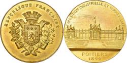 World Coins - France, Medal, Exposition Industrielle et Commerciale de Poitiers, 1899