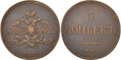 World Coins - Coin, Russia, Nicholas I, 5 Kopeks, 1831, Ekaterinbourg, , Copper