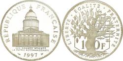 World Coins - Coin, France, Panthéon, 100 Francs, 1997, Paris, Proof, , Silver