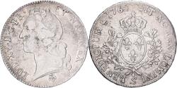 World Coins - France, Louis XV, Écu au bandeau, 1765, Reims, Extremely rare, Silver