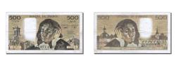 World Coins - Banknote, France, 500 Francs, 500 F 1968-1993 ''Pascal'', 1981, 1981-06-04