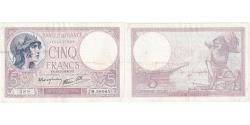 World Coins - France, 5 Francs, Violet, 1939, M.58085, EF(40-45), Fayette:04.01, KM:83