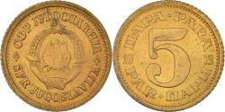 World Coins - Coin, Yugoslavia, 5 Para, 1973