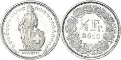 World Coins - Coin, Switzerland, 1/2 Franc, 2010