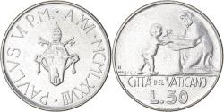 World Coins - Coin, VATICAN CITY, Paul VI, 50 Lire, 1978, , Stainless Steel, KM:136