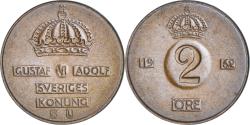 World Coins - Sweden, 2 Öre, 1962