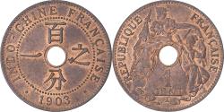 World Coins - Coin, FRENCH INDO-CHINA, Cent, 1903, Paris, , Bronze, KM:8