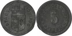World Coins - Germany, Stadt Ohligs, 5 Pfennig, 1917, , Zinc