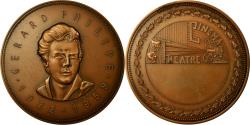 World Coins - France, Medal, Gérard Philippe, Théâtre, Cinéma, Raoul, , Bronze