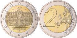 World Coins - GERMANY - FEDERAL REPUBLIC, 2 Euro, Brandenburg, 2020, Karlsruhe,