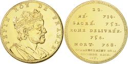 World Coins - France, Medal, Les Rois de France, Pépin, , Copper-Nickel Gilt